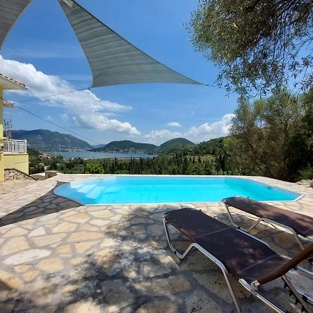 Villa Sunrise With Stunning Views And Private Pool Katokhórion Eksteriør bilde