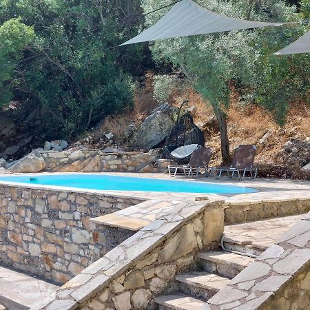 Villa Sunrise With Stunning Views And Private Pool Katokhórion Eksteriør bilde