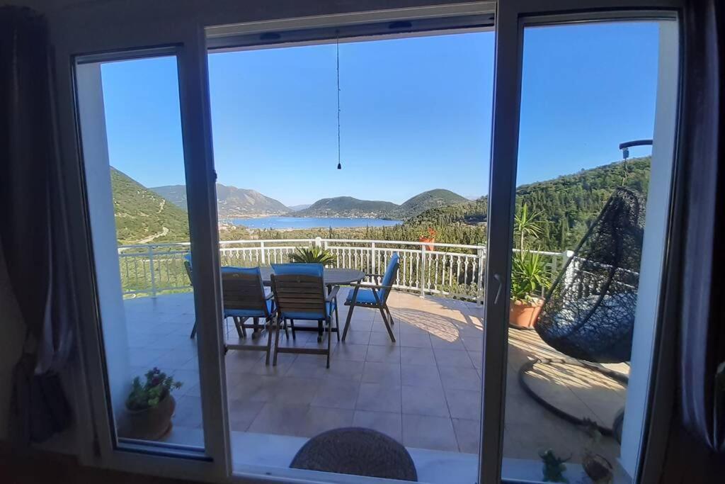 Villa Sunrise With Stunning Views And Private Pool Katokhórion Eksteriør bilde