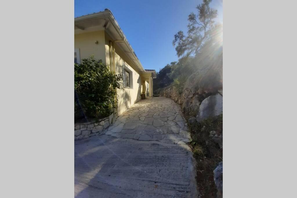 Villa Sunrise With Stunning Views And Private Pool Katokhórion Eksteriør bilde